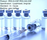6mg نوترکیب انسانی PEG-G-CSF PEG-rhG-CSF تزریق Pegfilgrastim