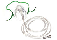 رنگ شفاف ماسک اکسیژن یکبار مصرف دستگاه پزشکی PVC