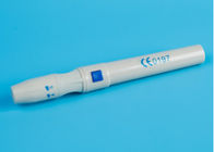 دستگاه تزریق و سوراخ دار قلم پزشکی نوع قلیایی یکبار مصرف خون با دستگاه لیزینگ رنگ سفید