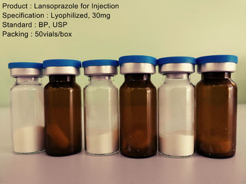 مهارکننده پمپ پروتون Lansoprazole 30mg Lyophilized پودر برای تزریق ضد اسید
