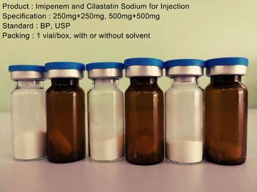 آنتی بیوتیک های تزریق پودر خشک USP Imipenem Cilastatin سدیم