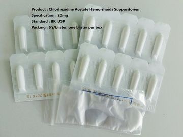 Chlorhexidine Acetate Hemorrhoid Suppository , Rectal Suppository