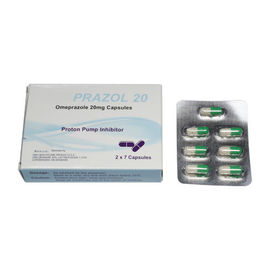 قرصهای ضد زخم معده داروهای خوراکی قرصهای روکش شده با امپرازول 10mg - 40mg