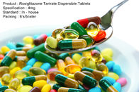 قرص های پراکنده Rosiglitazone Tartrate 4mg داروهای خوراکی
