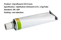 پزشکی چشمی سیپروفلوکساسین HCl 0.3 3.5 3.5 گرم در لوله ، پماد کرم چشمی