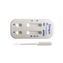 کارت تست پزشکی IgG / Gm Rapid Medical Color 3.0 3.0 / 4.0mm اندازه ISO13485