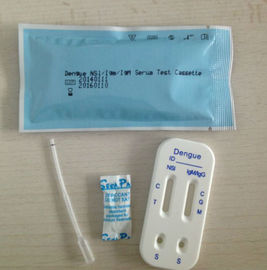 کارت تست پزشکی IgG / Gm Rapid Medical Color 3.0 3.0 / 4.0mm اندازه ISO13485