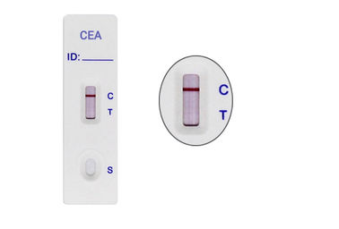 استفاده از WB / S / P با استفاده از کاست نوار تست سریع آنتی ژن کارسینوامبریونیک CEA