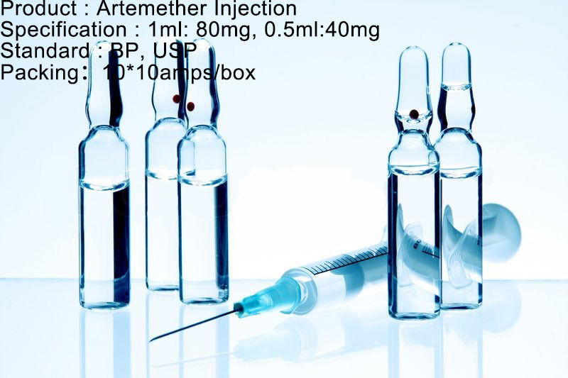 داروی ضد انفارکتوس Artemether Injection Dosage Antimalarial 80mg / 1ml 40mg / 0.5ml